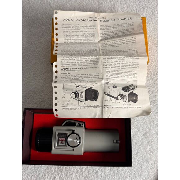 Kodak Slide Projector Ektagraphic Filmstrip Adapter/AV425 - Picture 1 of 16